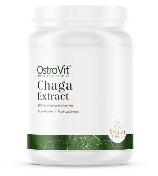 OstroVit Chaga Extract 600 mg Vegan (50 грам)