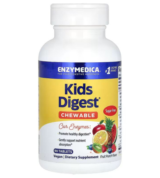 Enzymedica Kids Digest Chewable (90 жув табл)