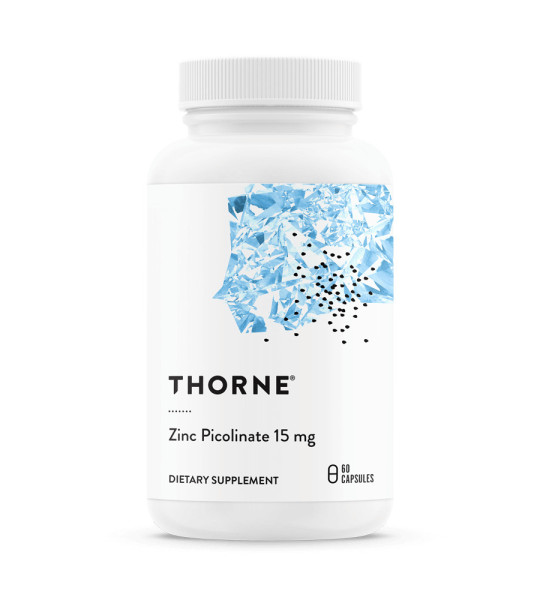 Thorne Zinc Picolinate 15 mg (60 капс)