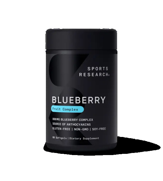 Sports Research Blueberry 800 mg Softgels (60 капс)