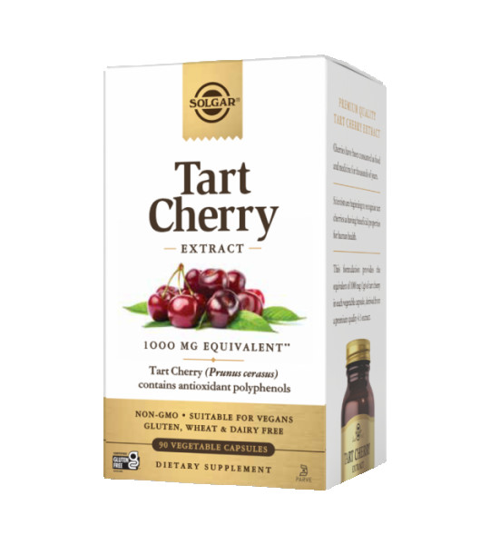 Solgar Tart Cherry Extract 1000 mg Equivalent Veg Caps (90 капс)