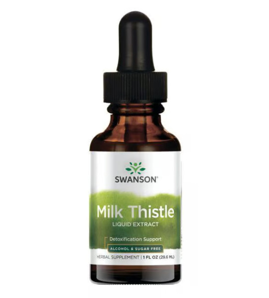 Swanson Milk Thistle Liquid Extract (29.6 ml)