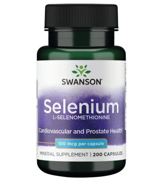 Swanson Selenium 100 mcg (200 капс)