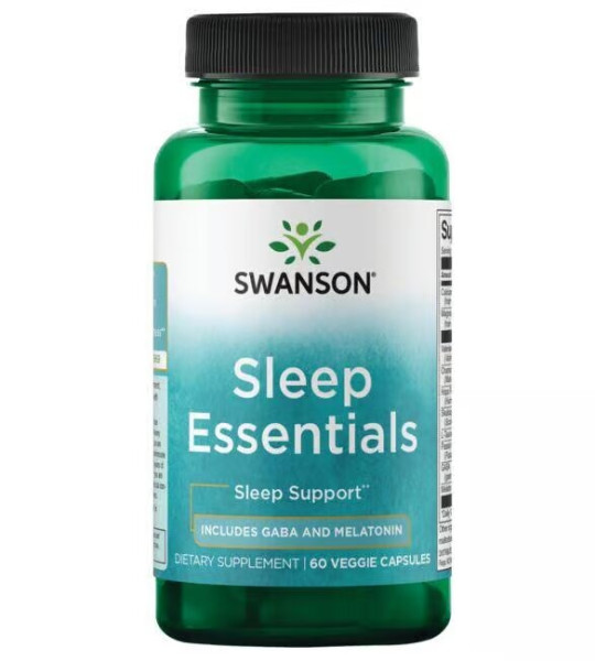 Swanson Sleep Essentials Veg Caps (60 капс)