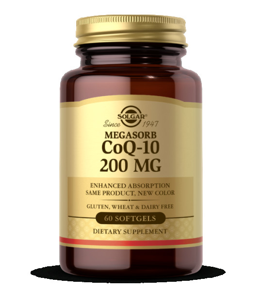 Solgar Megasorb CoQ-10 200 mg Softgels (60 капс)