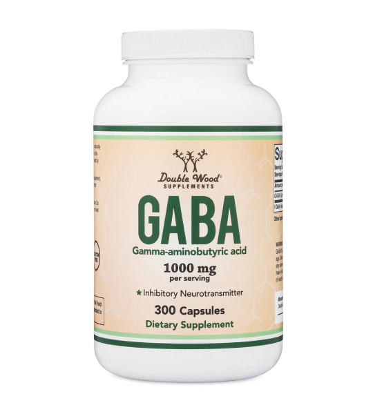 Double Wood GABA 1000 mg (300 капс)