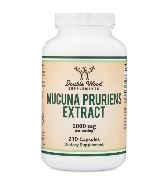 Double Wood Mucuna Pruriens Extract 1000 mg (210 капс)