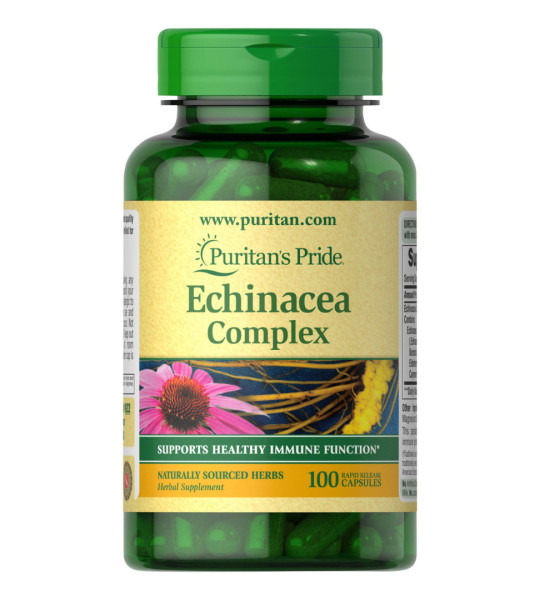 Puritan's Pride Echinacea Complex 450 mg (100 капс)