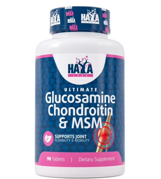 Haya Labs Glucosamine Chondroitin & MSM Ultimate (90 табл)