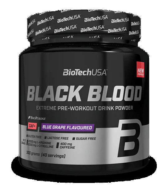 BioTech (USA) Black Blood CAF+ (300 грам)