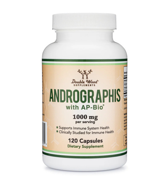 Double Wood Andrographis with AP-Bio 1000 mg (120 капс)