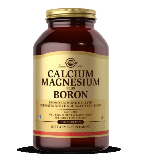 Solgar Calcium Magnesium plus Boron (250 табл)