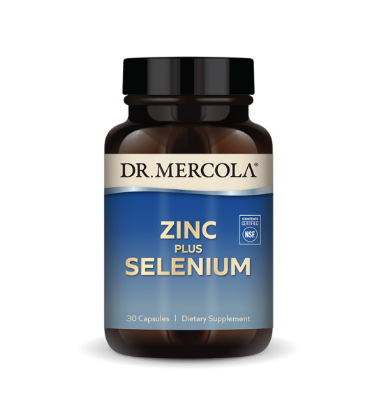 Dr. Mercola Zinc plus Selenium (30 капс)