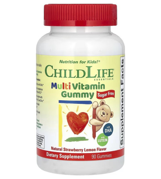 ChildLife Multi Vitamin Gummy Sugar Free (90 жув табл)