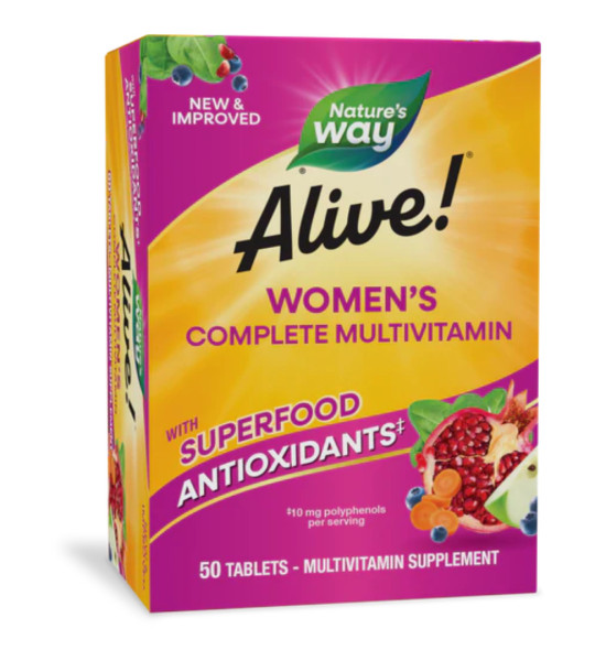 Nature's Way Alive! Women's Complete Multivitamin (50 табл)