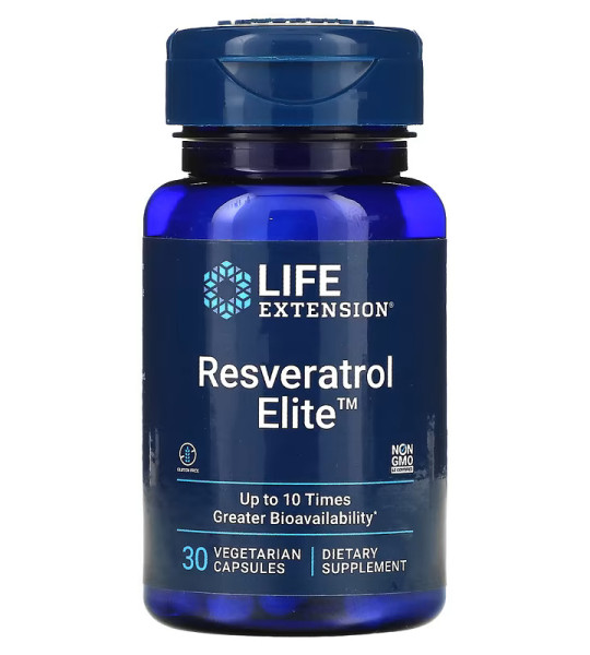 Life Extension Resveratrol Elite Veg Caps (30 капс)