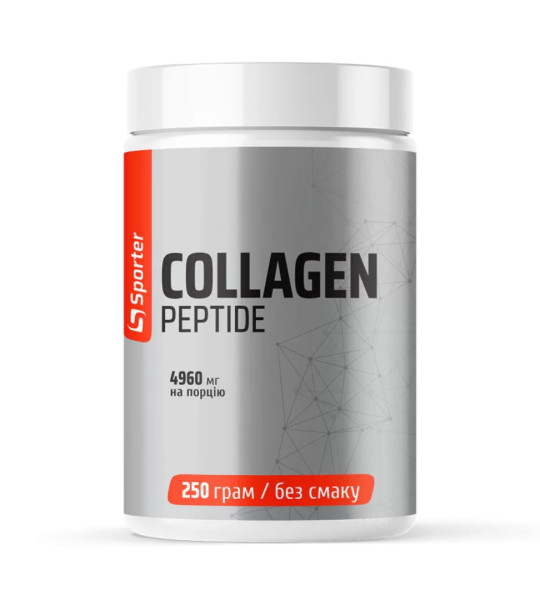 Sporter Collagen Peptide 4960 mg (250 грам)