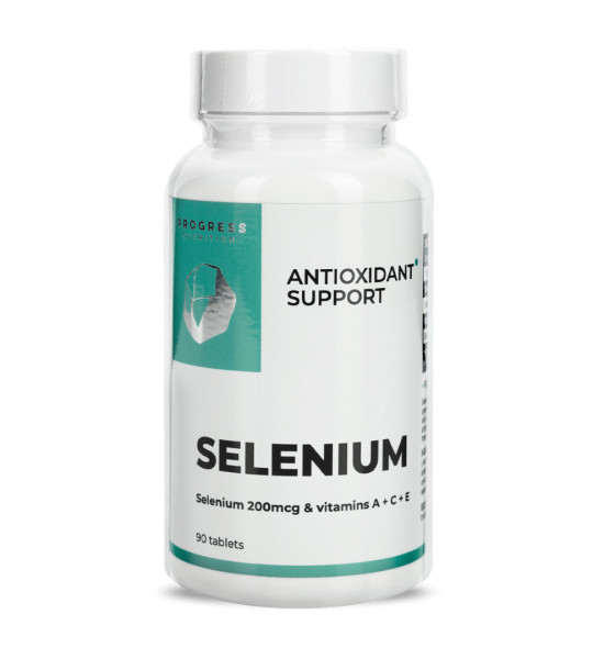 Progress Nutrition Selenium 200 mcg (90 табл)