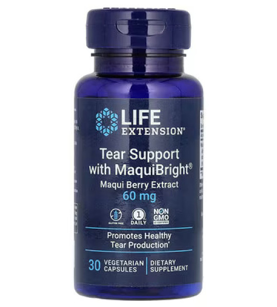 Life Extension Tear Support with MaquiBright 60 mg Veg Caps (30 капс)