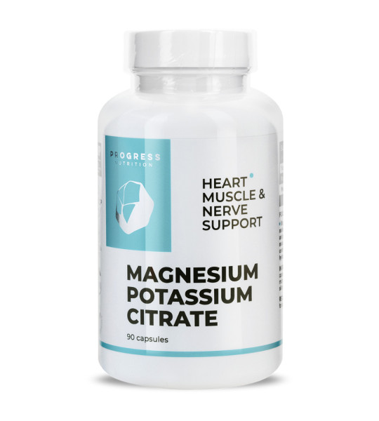 Progress Nutrition Magnesium Potassium Citrate (90 капс)