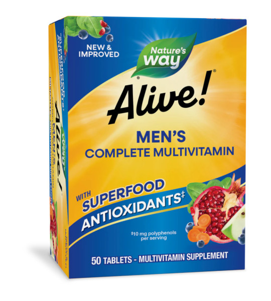 Nature's Way Alive! Men's Complete Multivitamin (50 табл)