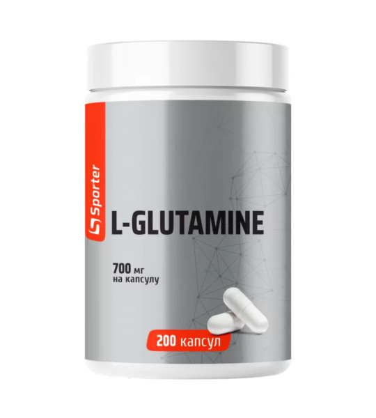 Sporter L-Glutamine 700 мг (200 капс)