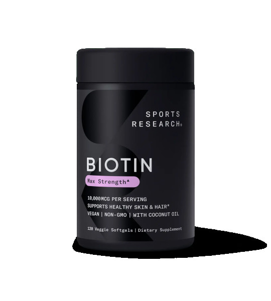 Sports Research Biotin 10.000 mcg Softgels (120 капс)