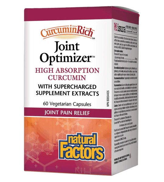 Natural Factors CurcuminRich Joint Optimizer Veg Caps (60 капс)