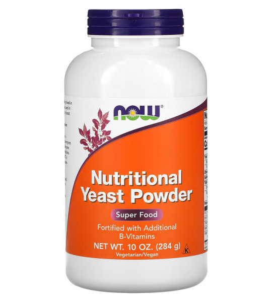 NOW Nutritional Yeast Powder (284 грам)