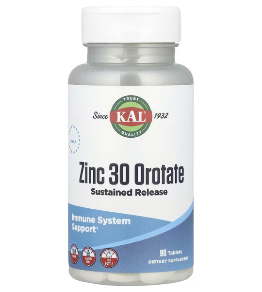KAL Zinc 30 Orotate (90 табл)