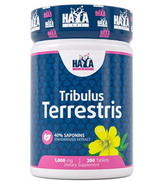 Haya Labs Tribulus Terrestris 1000 mg (200 табл)