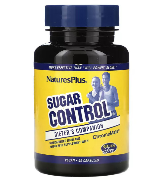 NaturesPlus Sugar Control (60 капс)