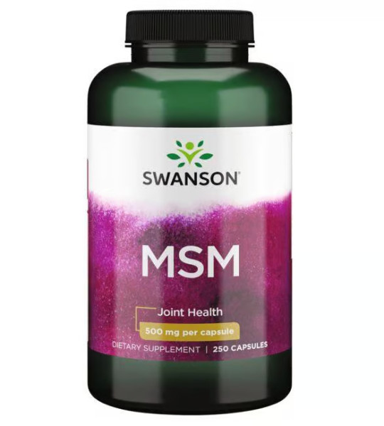 Swanson MSM 500 mg (250 капс)