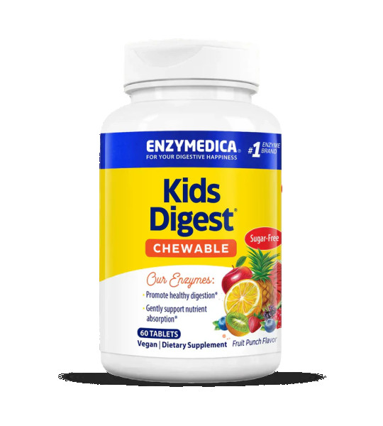 Enzymedica Kids Digest Chewable (60 жув табл)