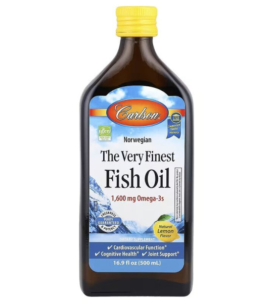 Carlson The Very Finest Fish Oil (500 ml)