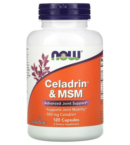 NOW Celadrin & MSM (120 капс)