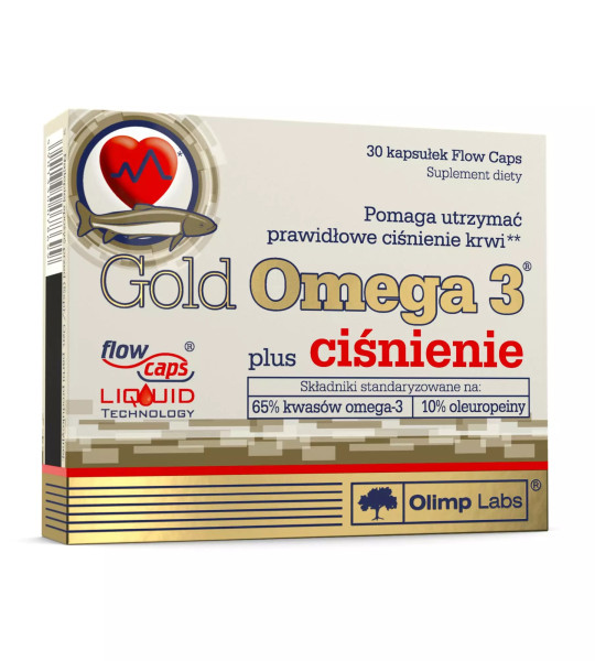 Olimp Gold Omega 3 Plus Blood Pressure (30 капс)