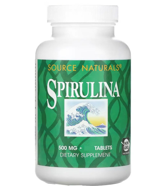 Source Naturals Spirulina 500 mg (100 табл)