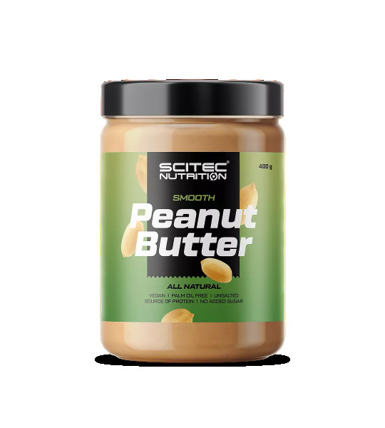 Scitec Nutrition Vegan Peanut Butter Smooth (400 грамм)