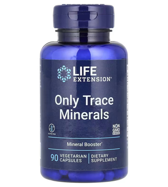 Life Extension Only Trace Minerals Veg Caps (90 капс)