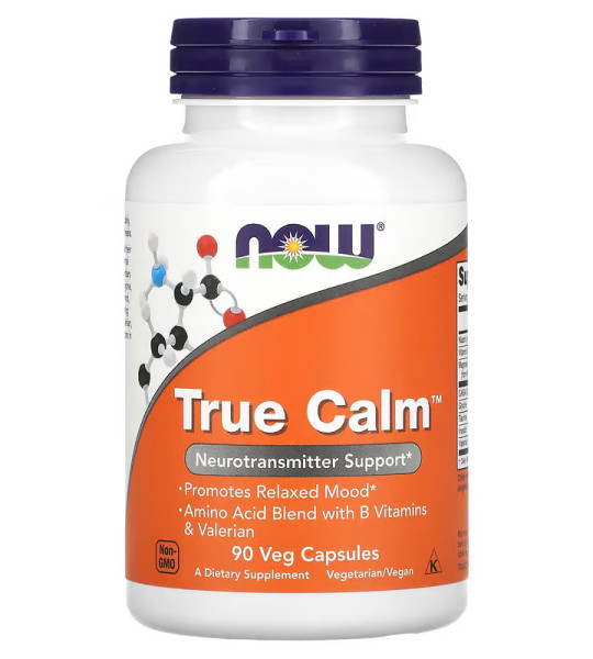 NOW True Calm Veg Caps (90 капс)