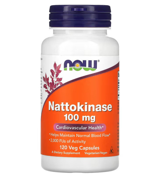 Now Nattokinase 100 мг 120 капс