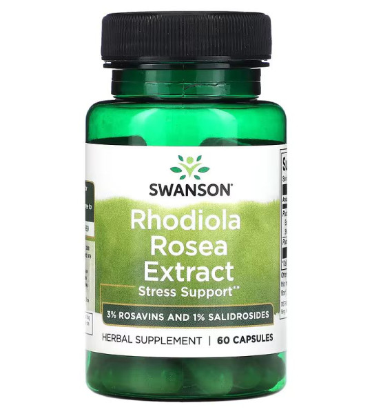 Swanson Rhodiola Rosea Extract (60 капс)