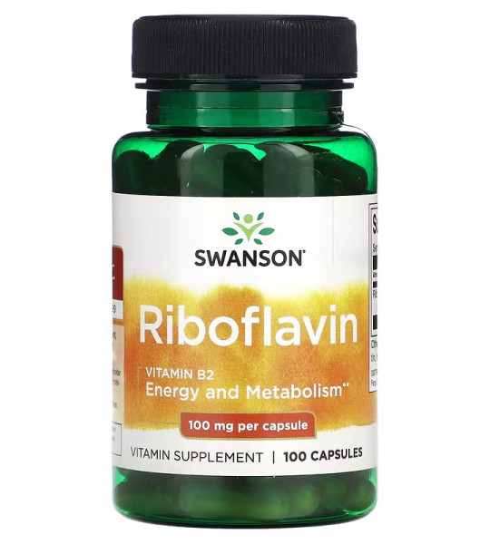 Swanson Riboflavin 100 мг (100 капс)