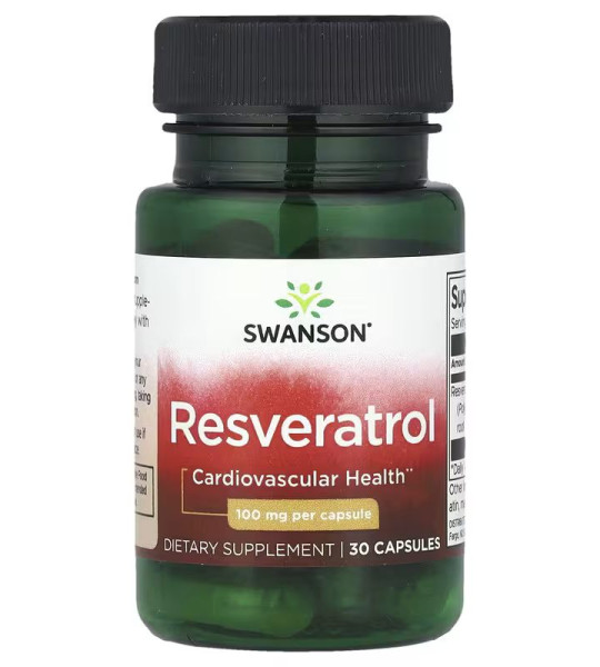 Swanson Resveratrol 100 мг (30 капс)