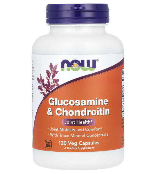 Now Glucosamine & Chondroitin (120 капс)
