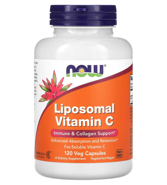 Now Liposomal Vitamin C Veg Caps (120 капс)