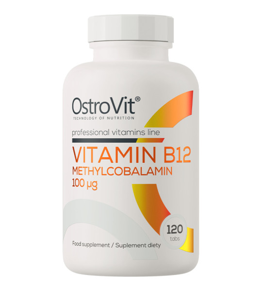 OstroVit Vitamin B12 Methylcobalamin 100 mcg (120 табл)