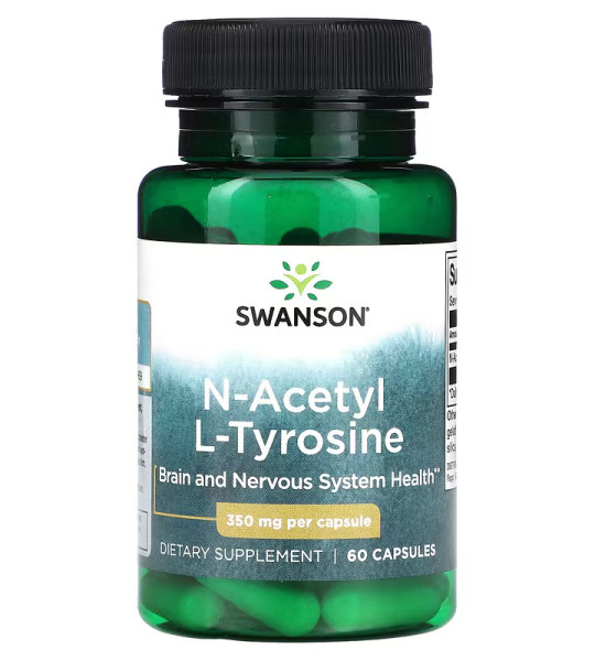 Swanson N-Acetyl L-Tyrosine 350 мг (60 капс)