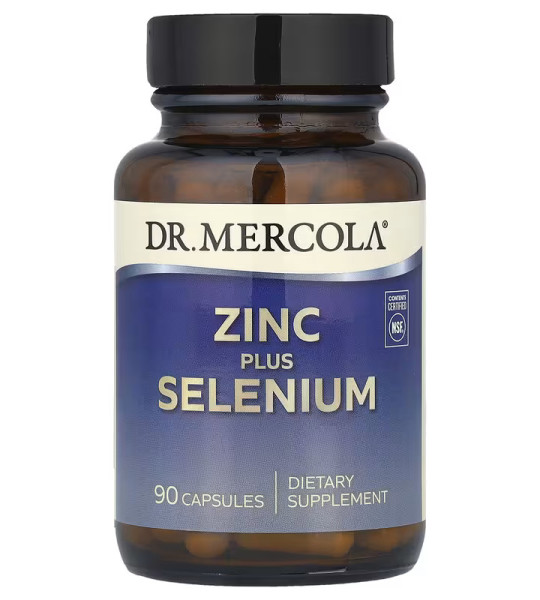 Dr. Mercola Zinc plus Selenium (90 капс)
